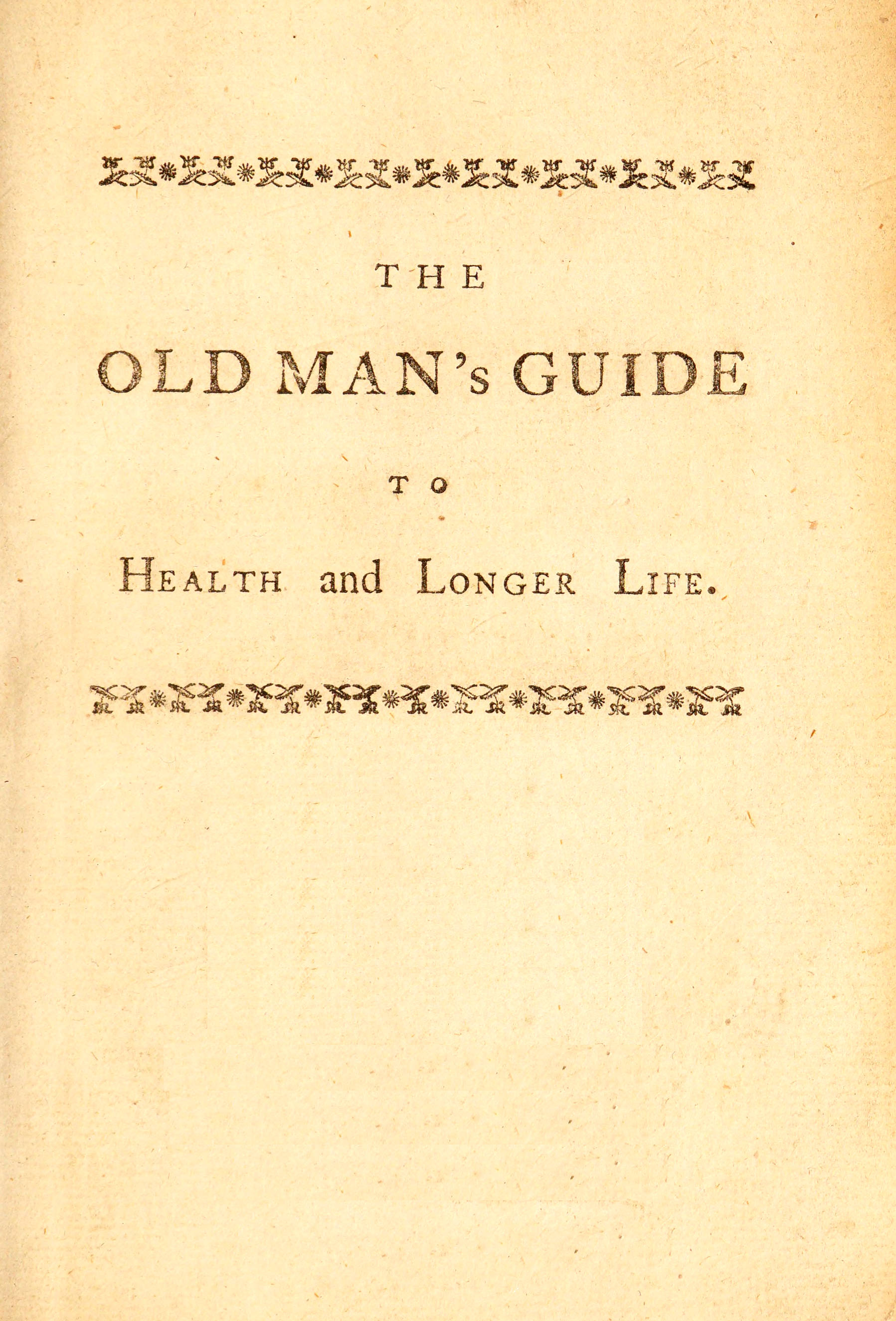The old man's guide