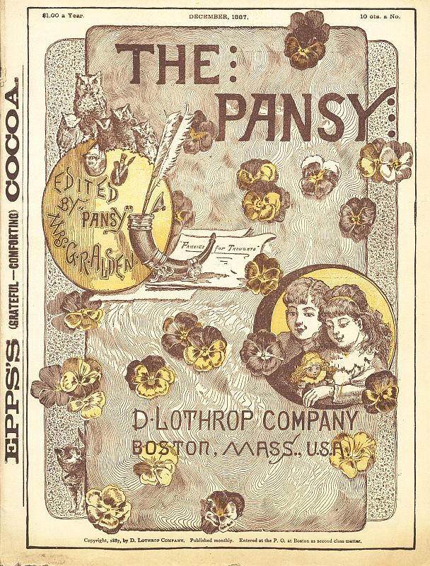 The Pansy, December 1887