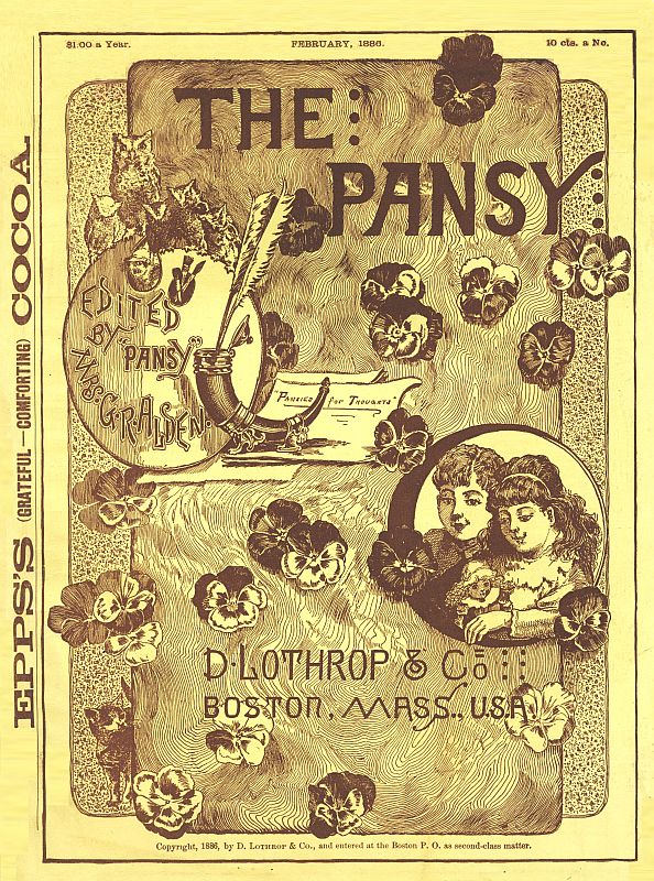 The Pansy, February 1886
