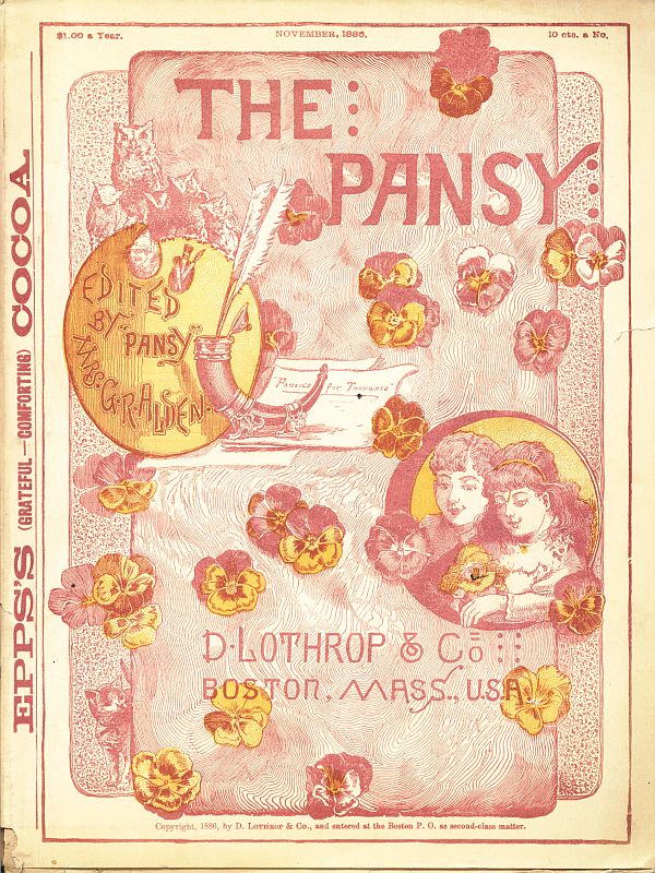 The Pansy, November 1886