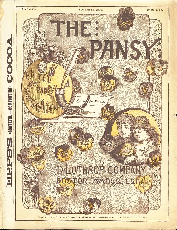 The Pansy, November 1887