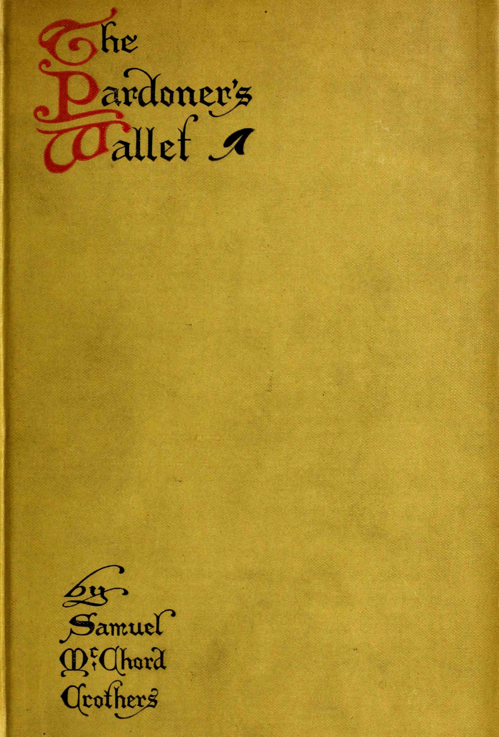 The Pardoner’s Wallet