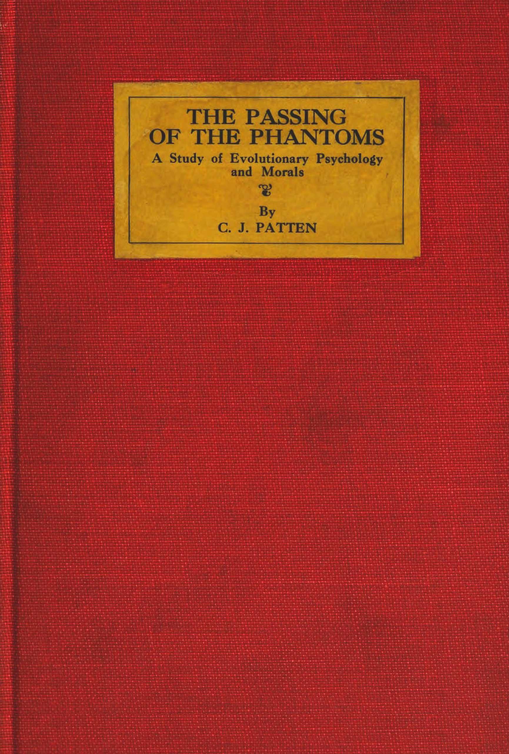 The Passing of the Phantoms
