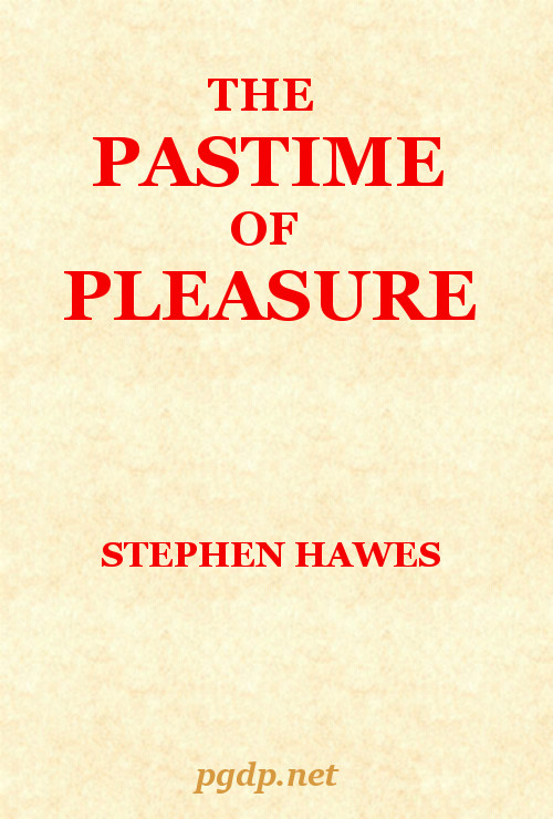 The Pastime of Pleasure