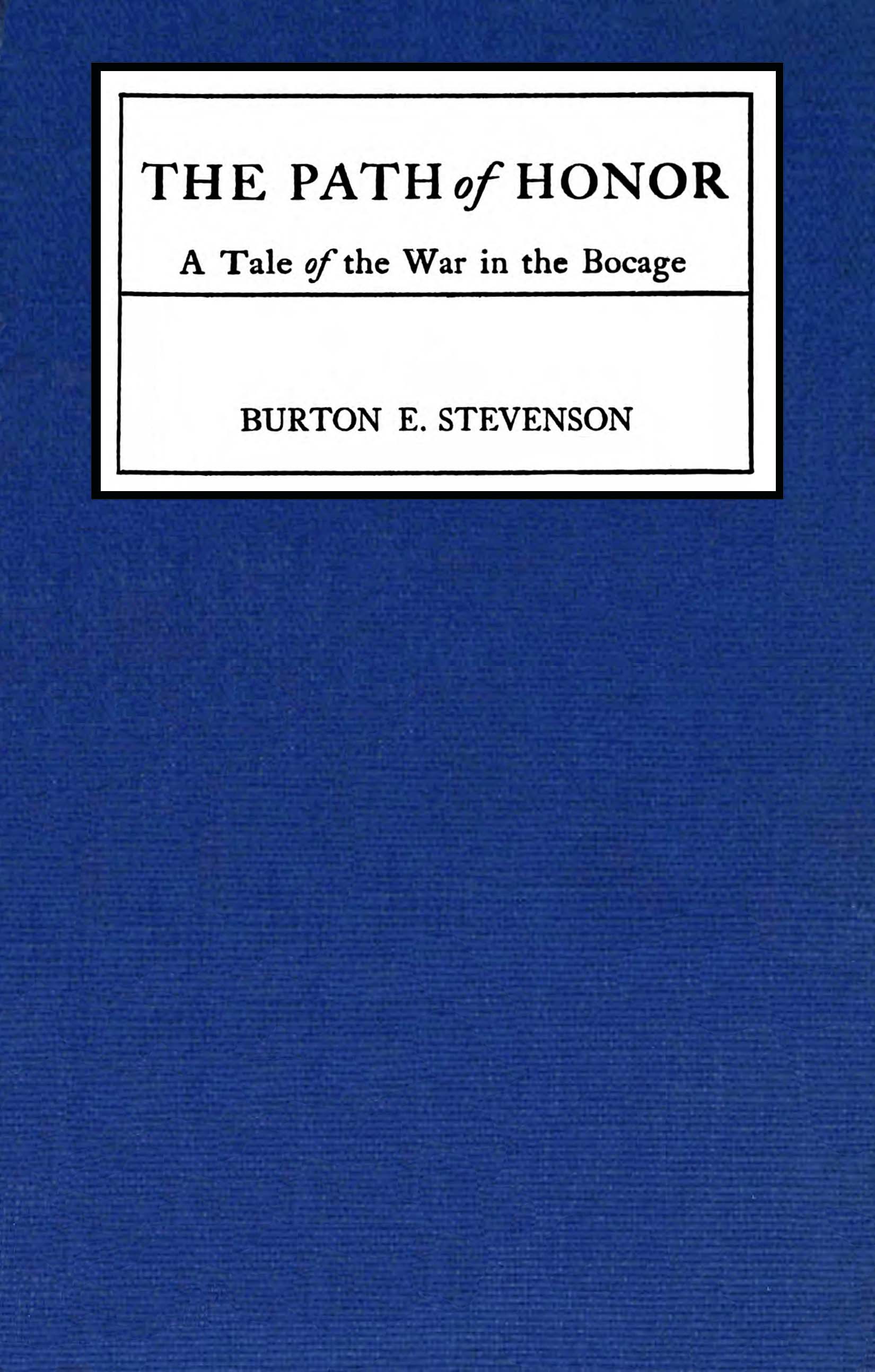 The path of honor