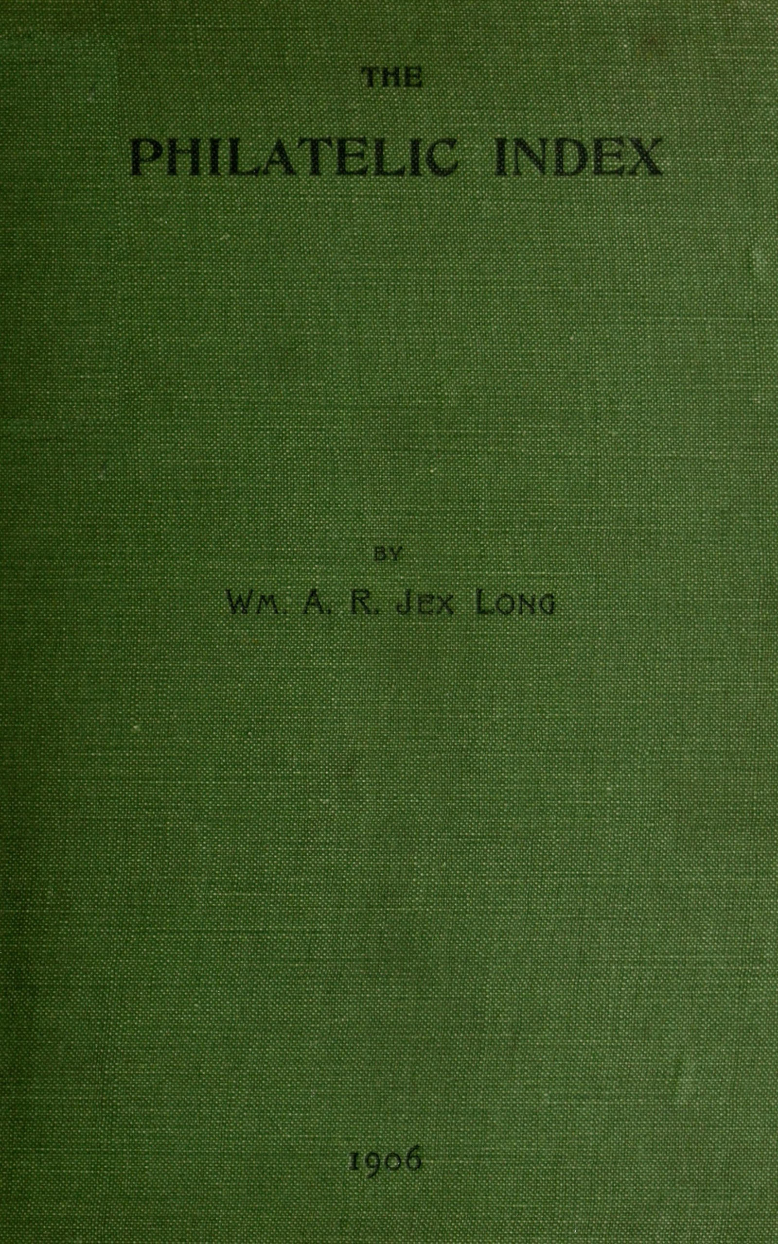 The philatelic index