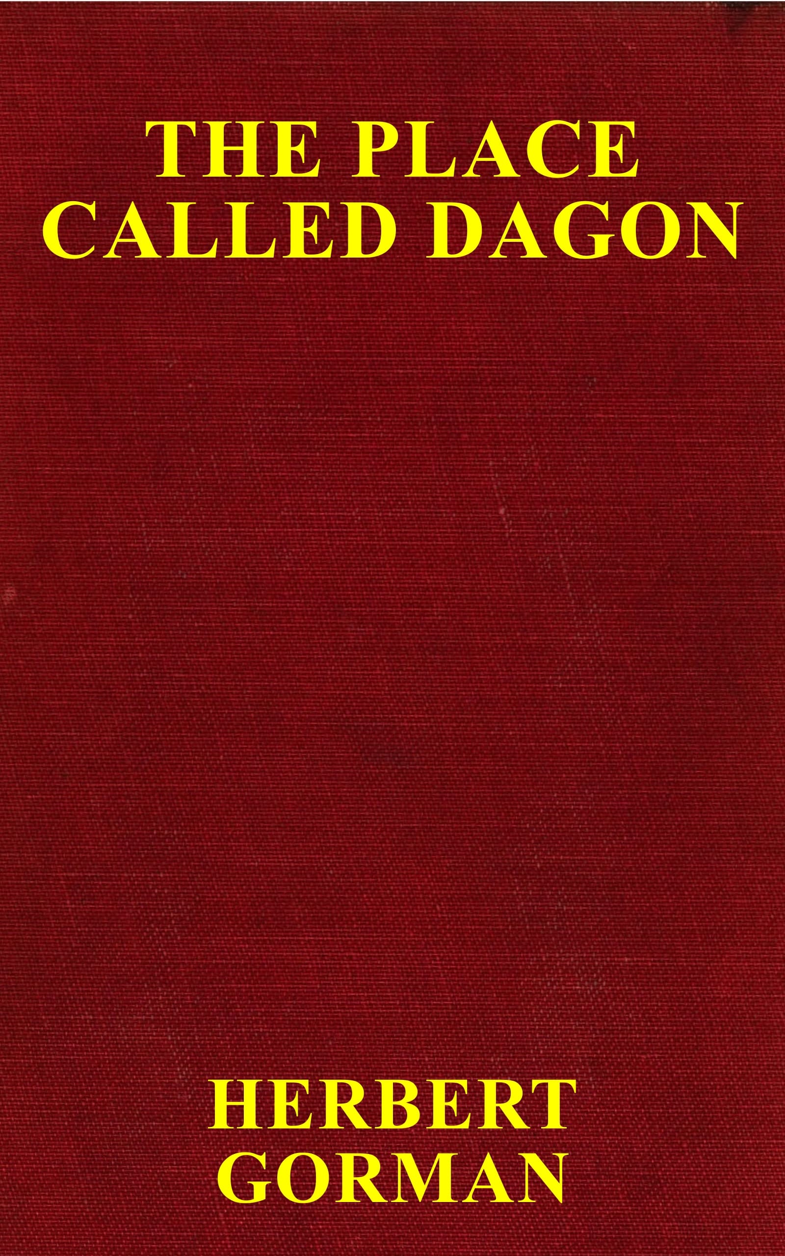 The place called Dagon