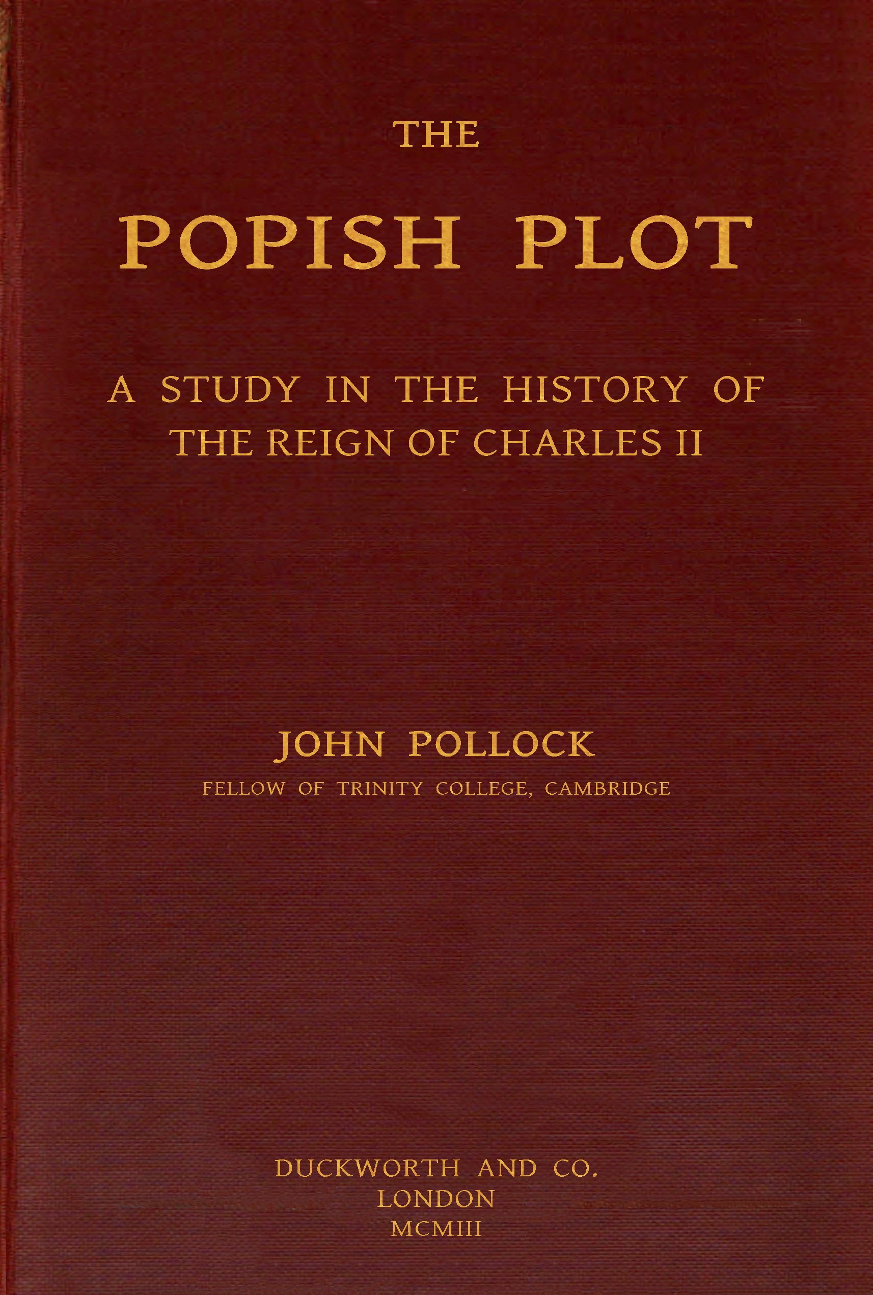 The Popish Plot