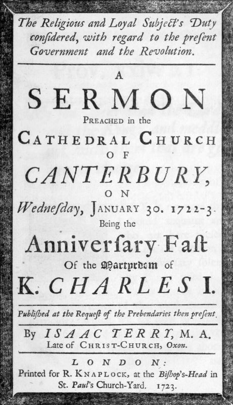 The Religious and Loyal Subject's Duty considered, with regard to the present Government and the Revolution