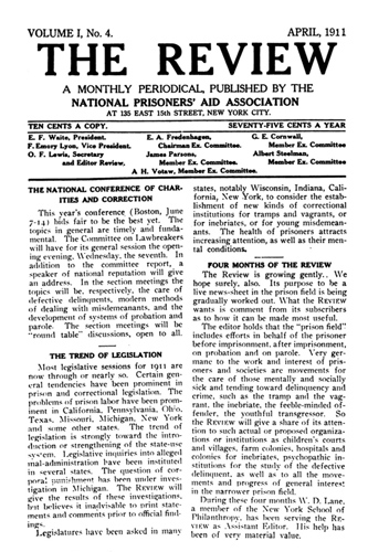 The Review; v.1, no.4, April, 1911