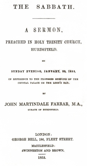 The Sabbath