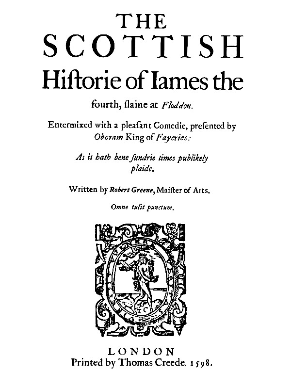The Scottish History of James the Fourth