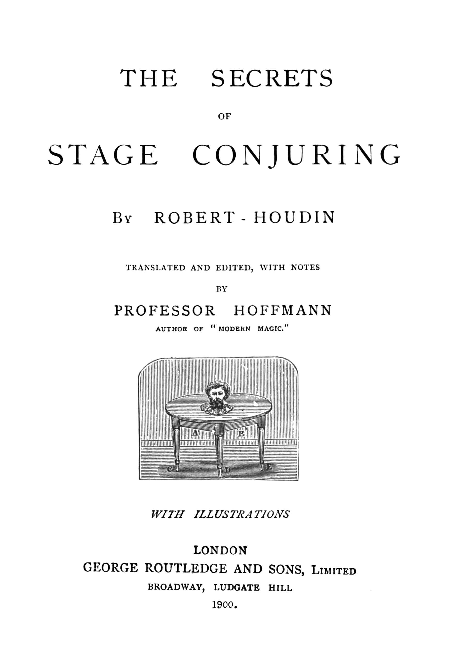 The Secrets of Stage Conjuring