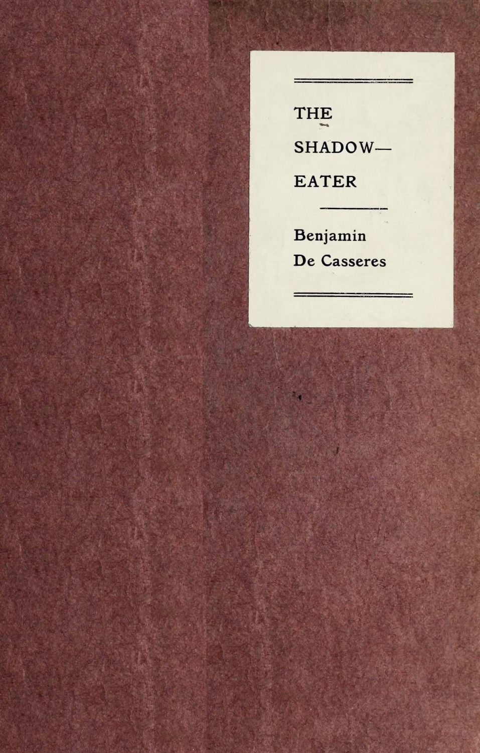 The Shadow-eater