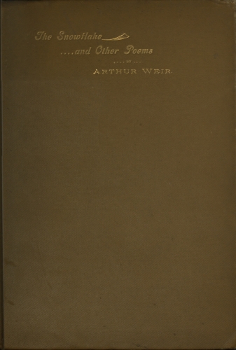 The Snowflake and Other Poems