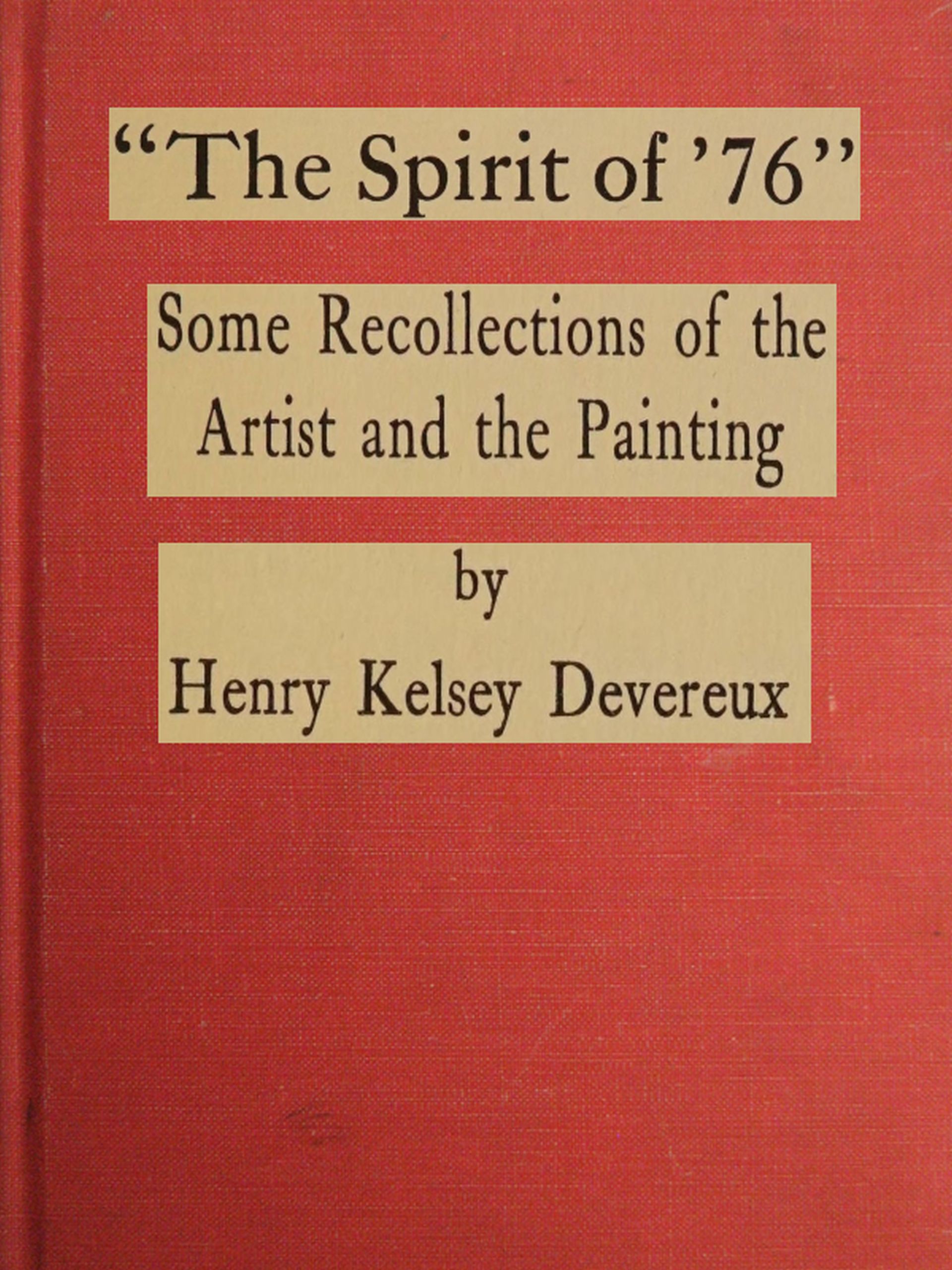“The Spirit of ’76”