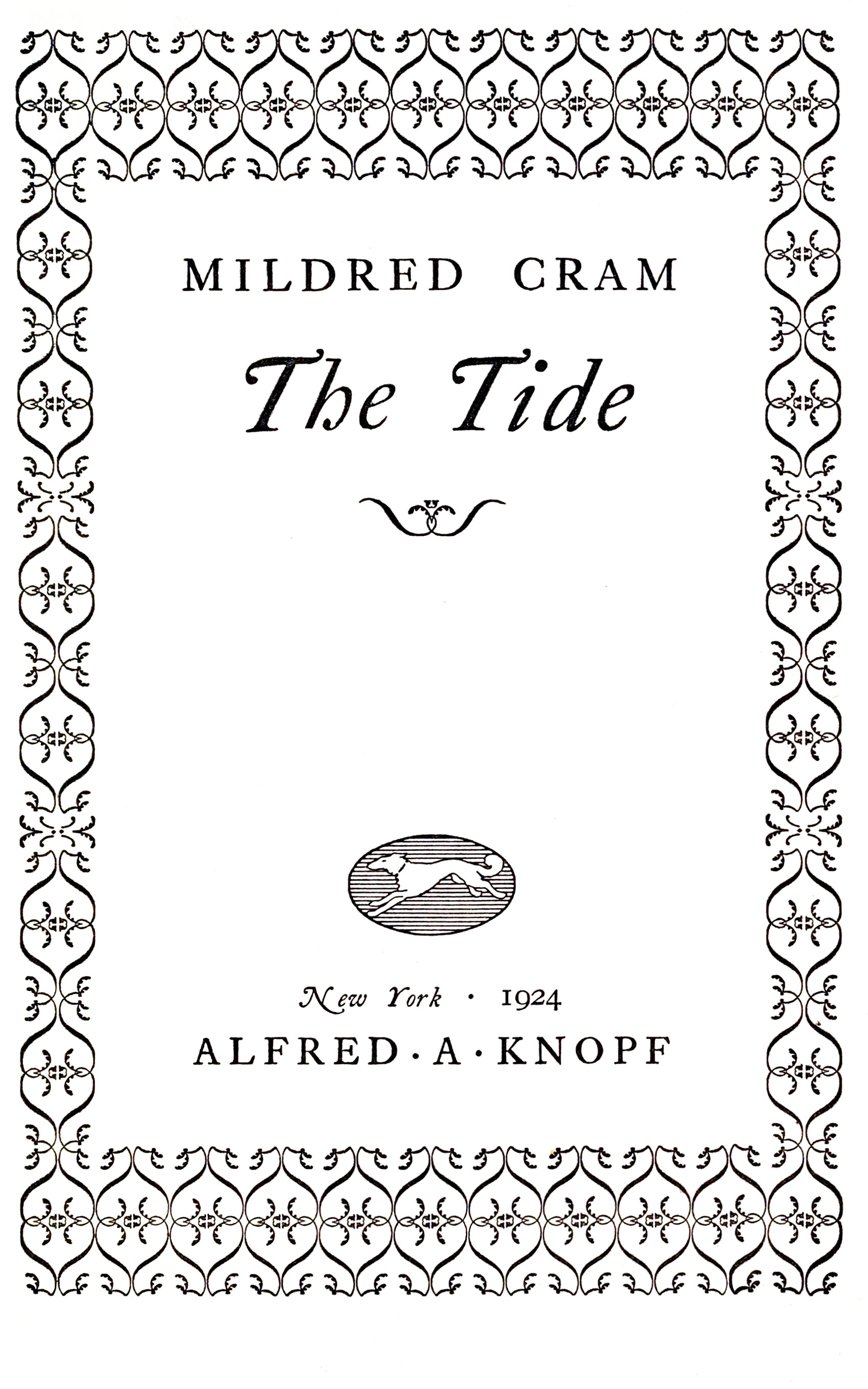 The tide