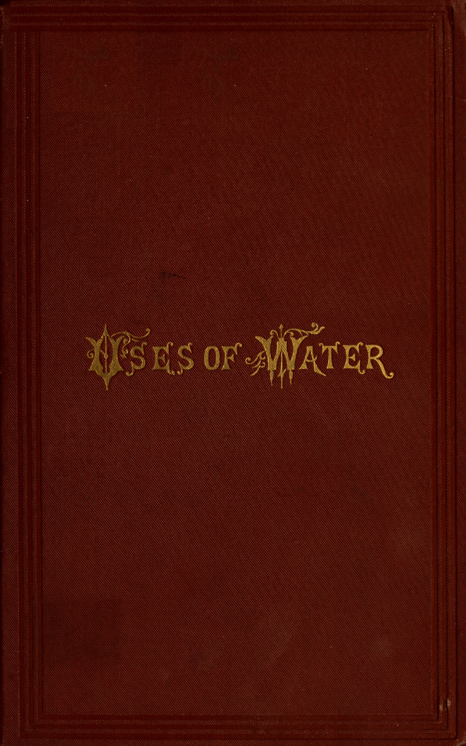 The Uses of Water