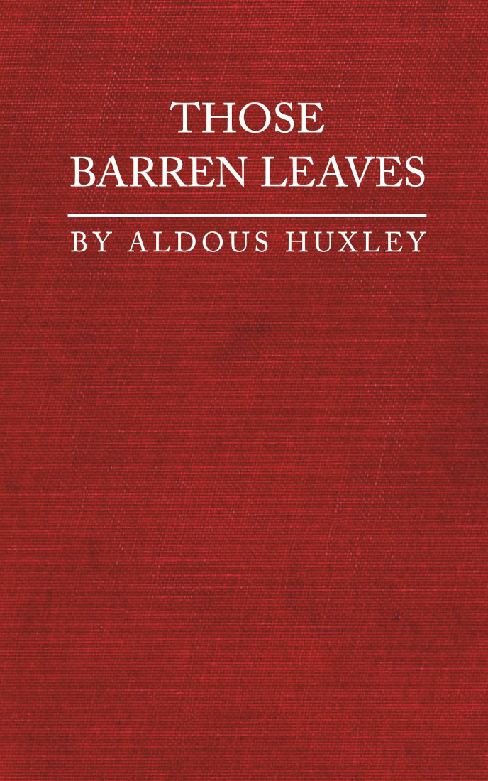 Those Barren Leaves
