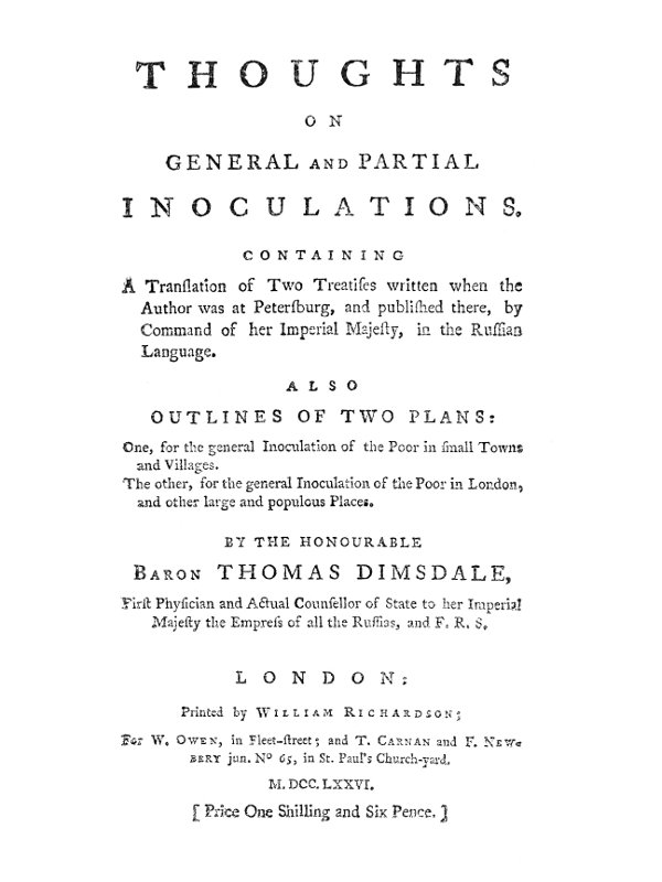 Thoughts on General and Partial Inoculations