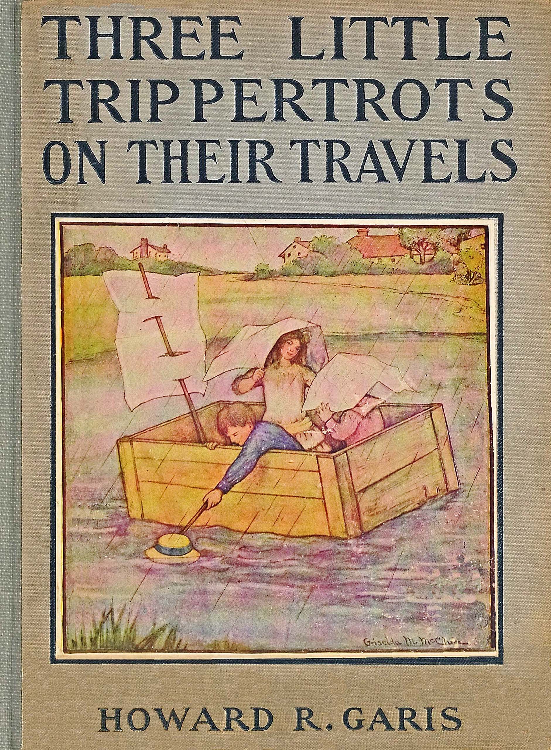 Three little Trippertrots on their travels