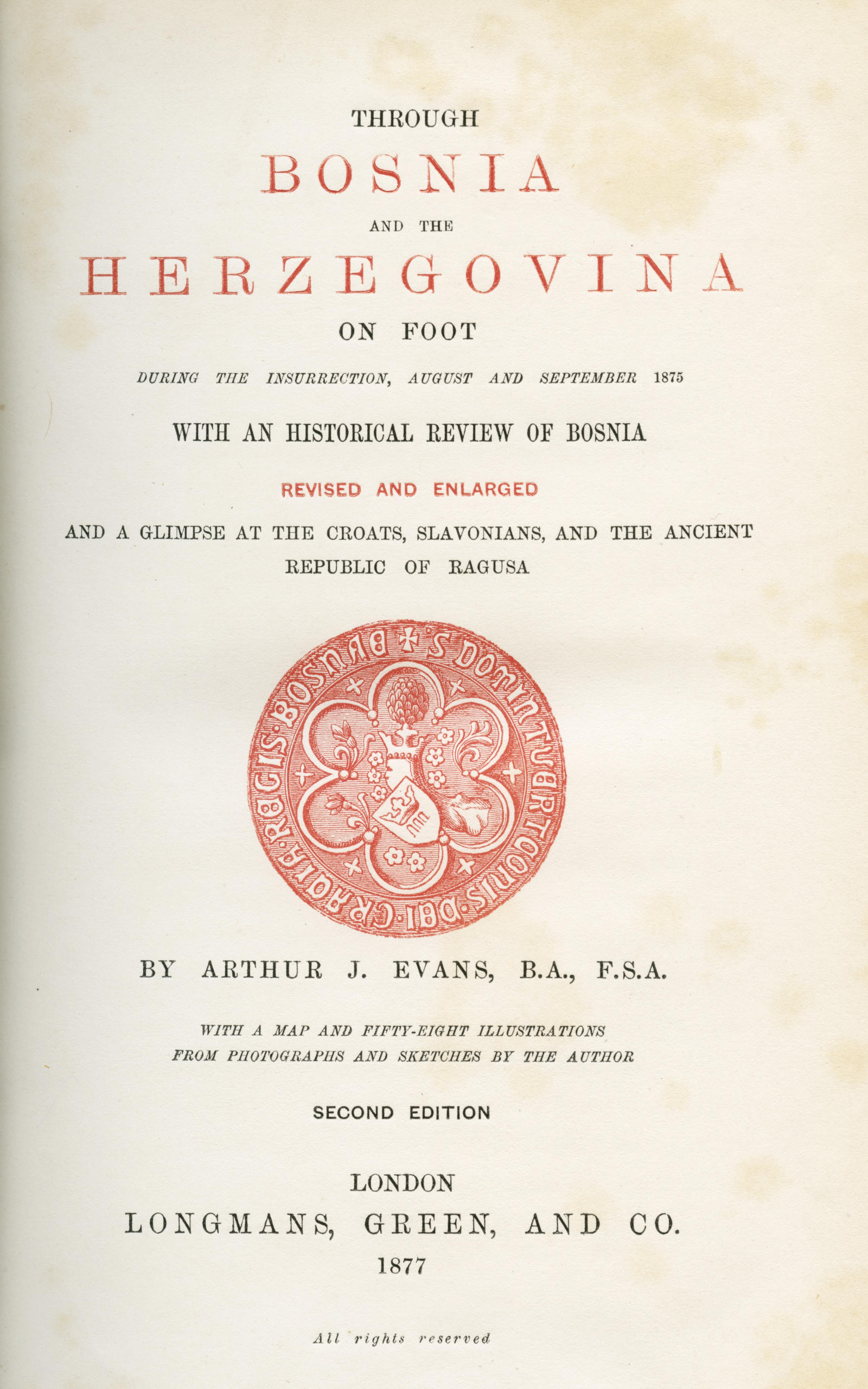 Through Bosnia and the Herzegóvina on foot