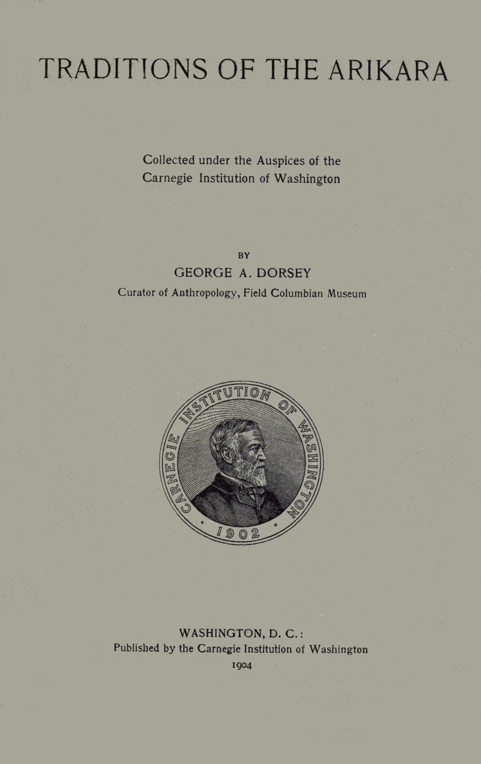 Traditions of the Arikara