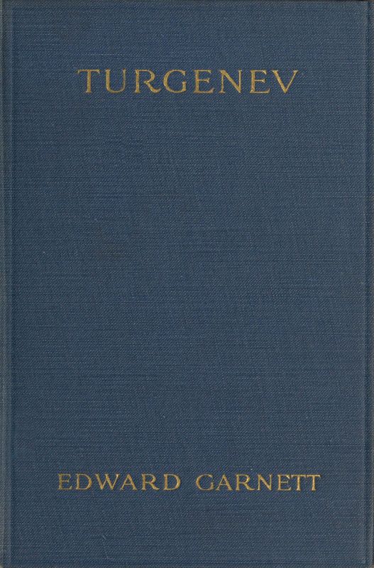 Turgenev A Study