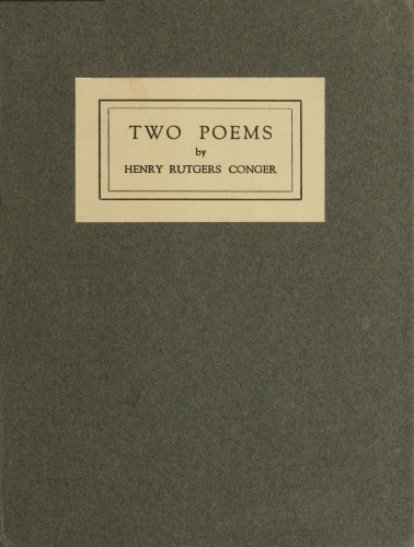 Two Poems