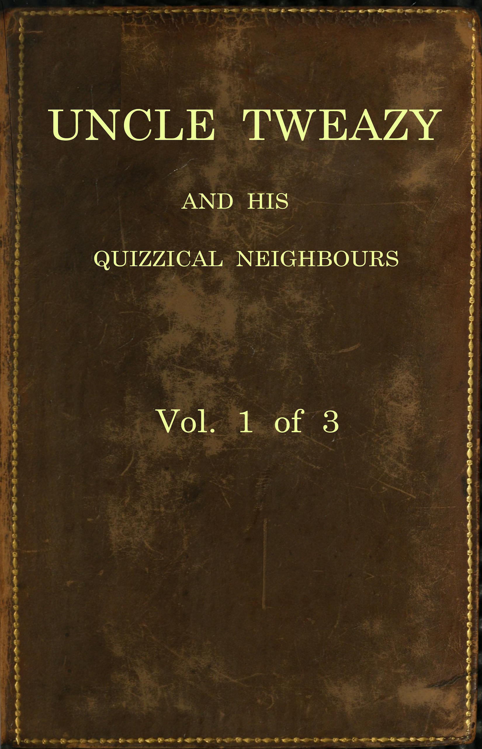 Uncle tweazy and his quizzical neighbours