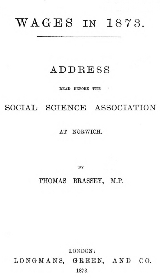 Wages in 1873
