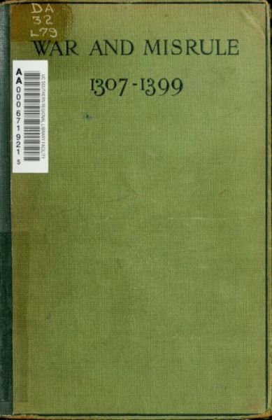 War and Misrule, by S.E. Winbolt, M.A., and Kenneth Bell, M.A