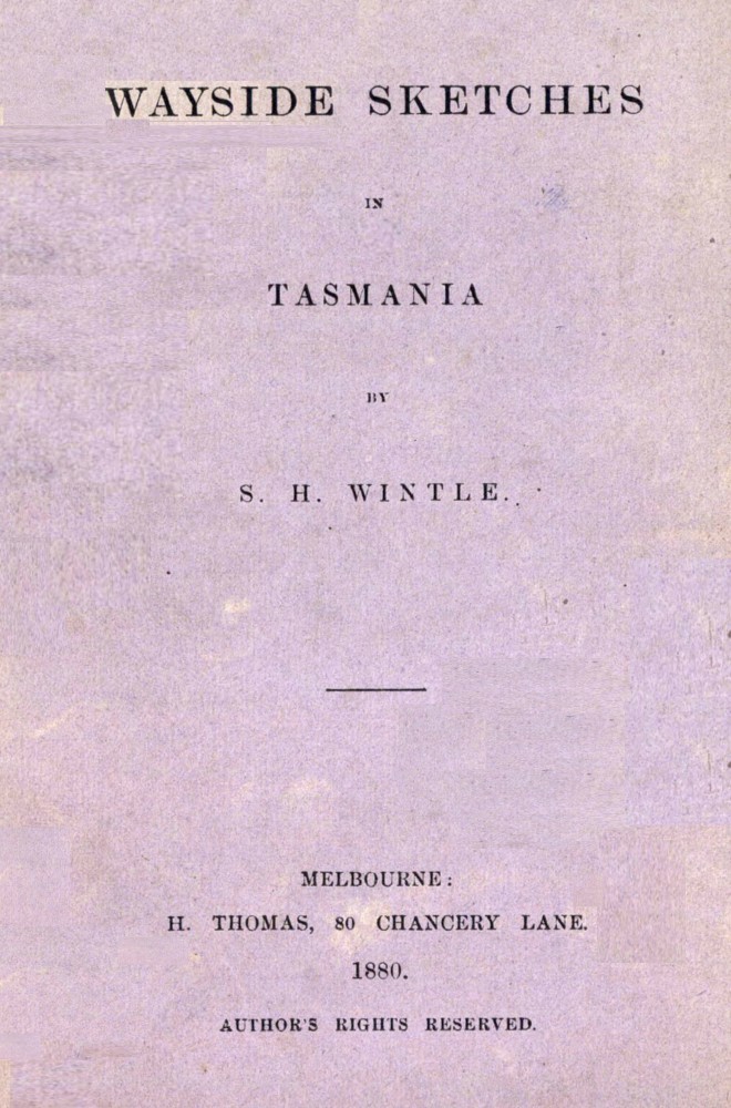 Wayside Sketches in Tasmania
