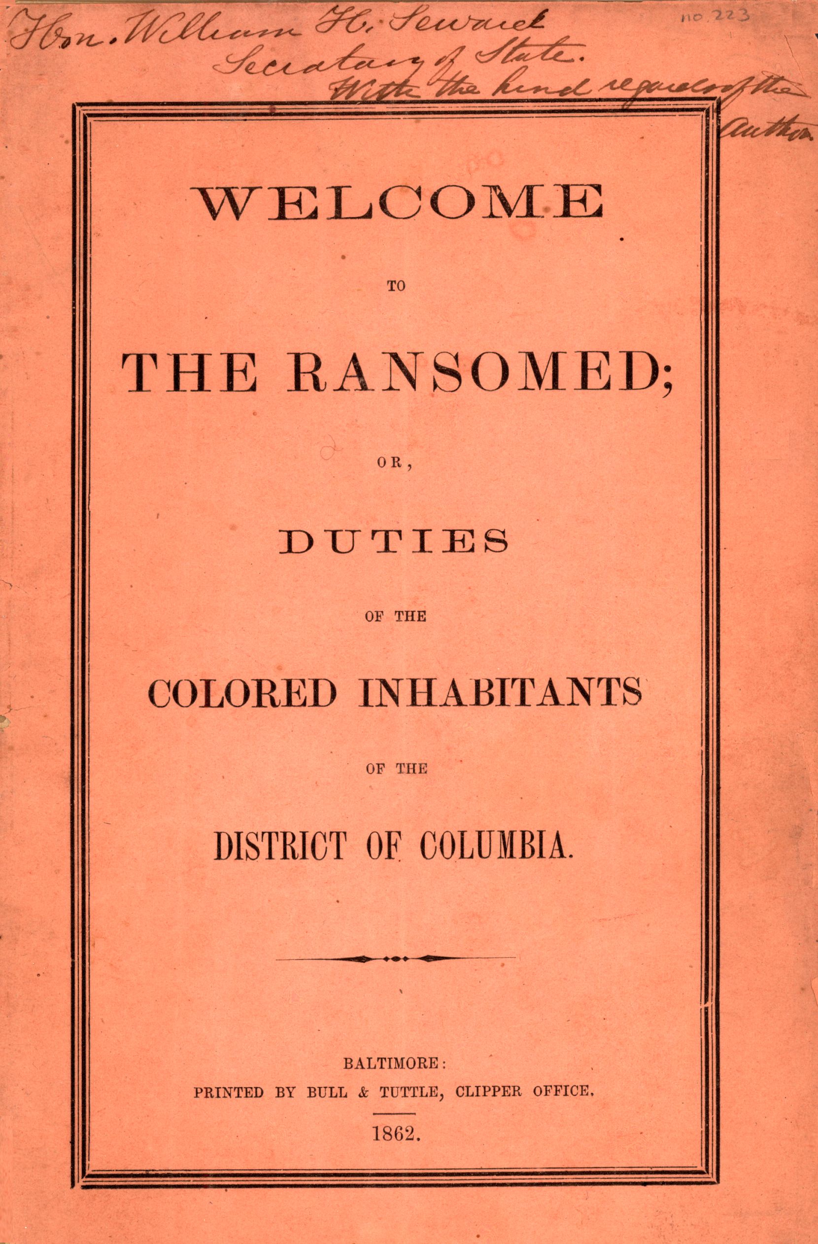Welcome To The Ransomed