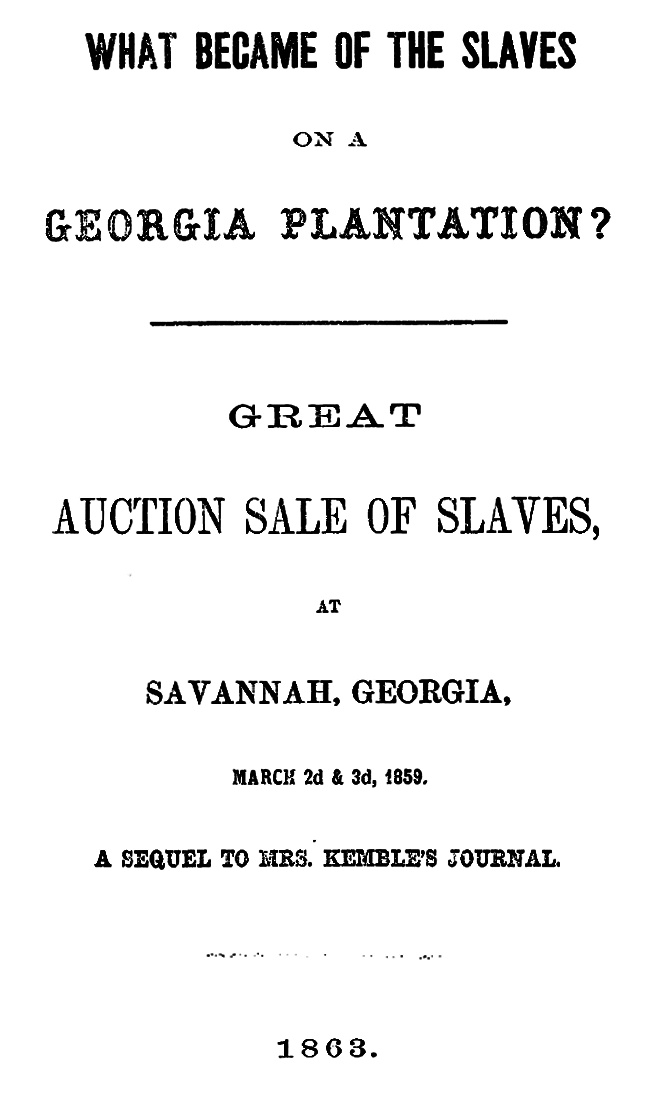 What Became of the Slaves
