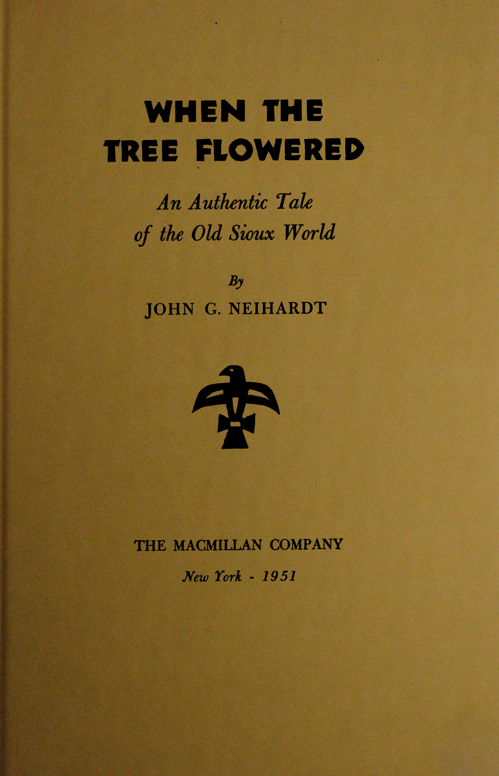 When the Tree Flowered