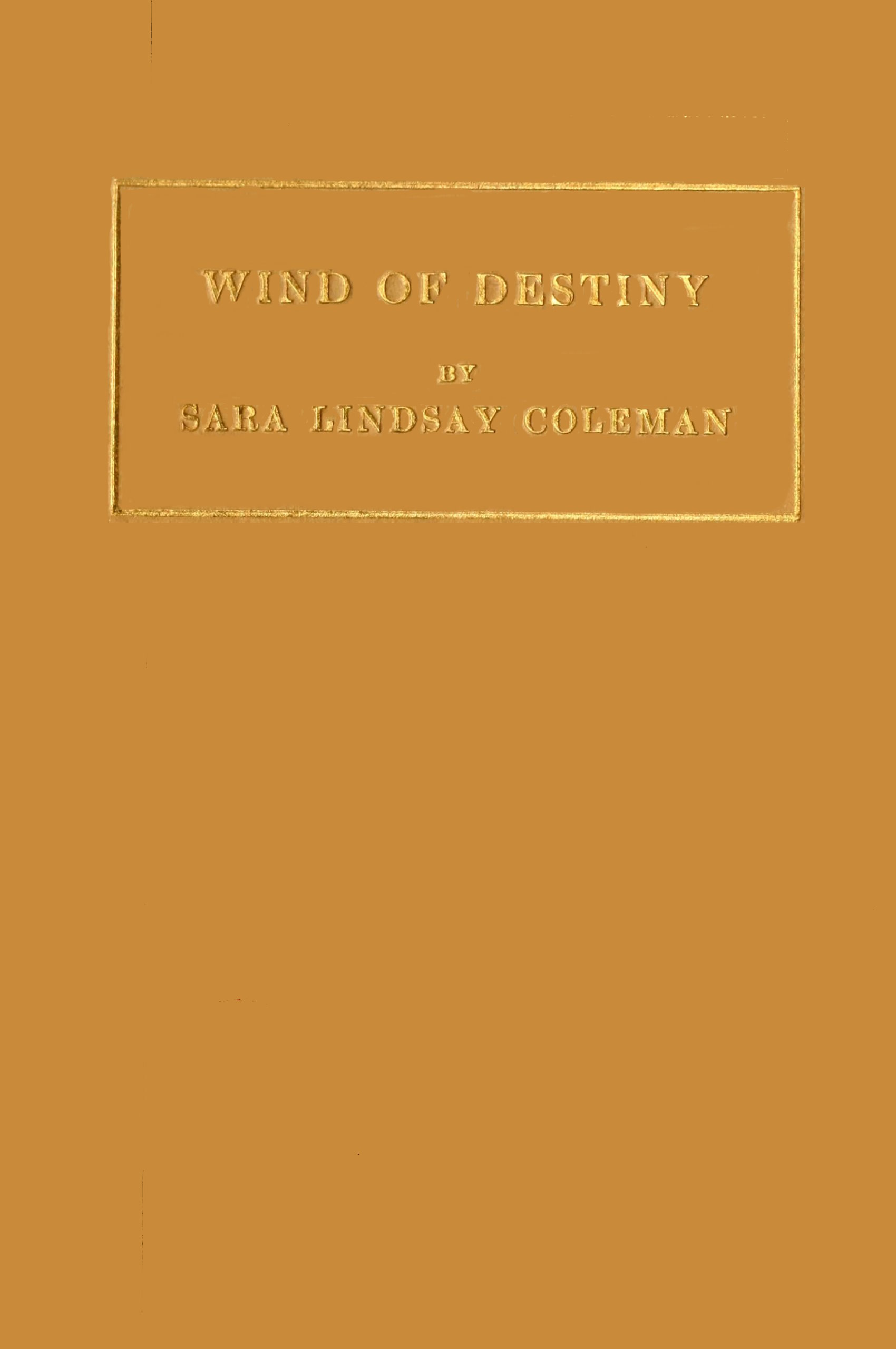 Wind of destiny