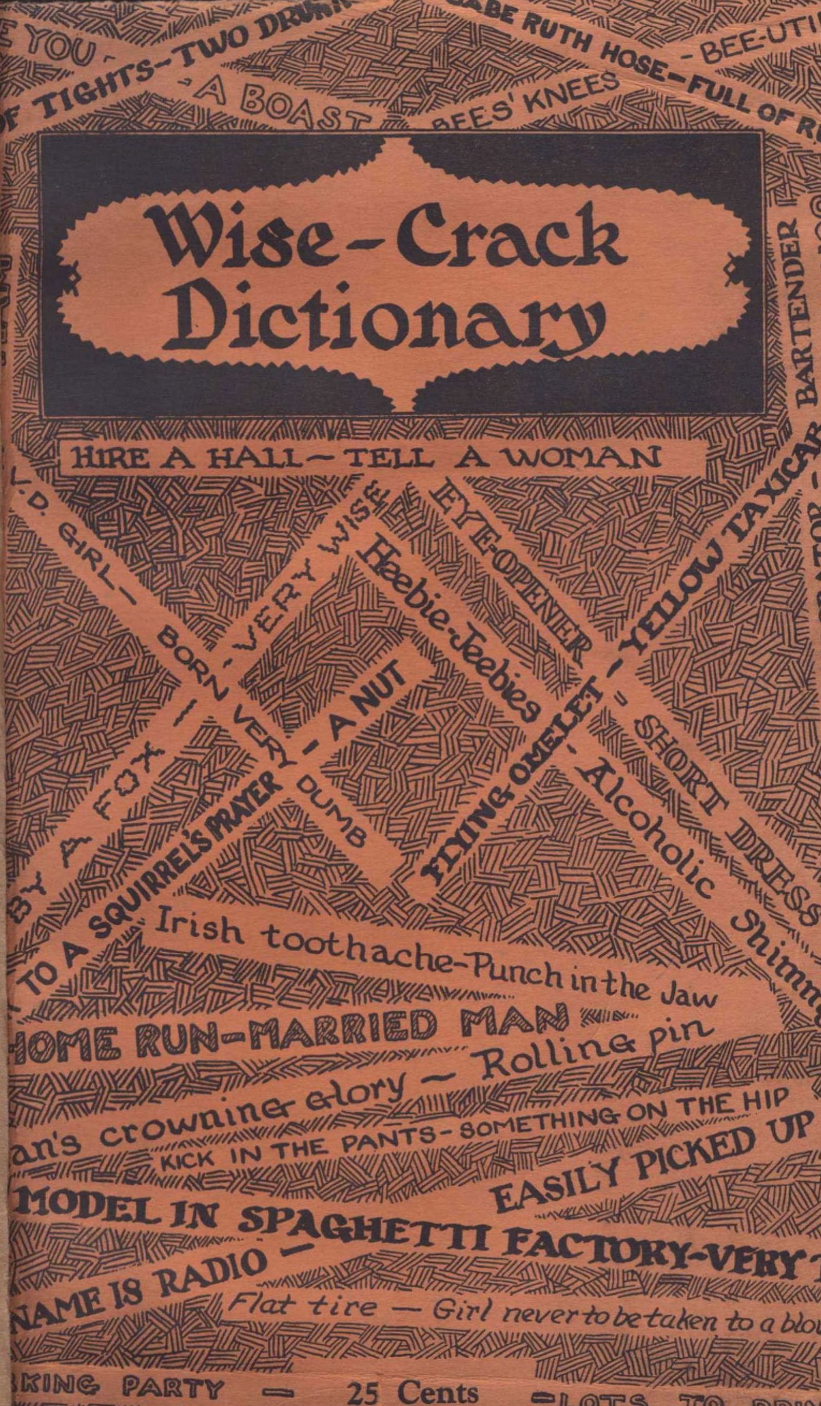 Wise-crack dictionary